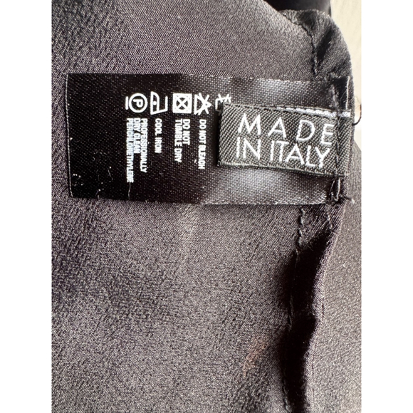 Vintage La Perla Polka Dot Blouse & Silk Cami Set Size L Black - Picture 13 of 13